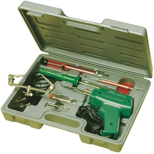 Maletín kit pistola soldador 8 piezas SALKI