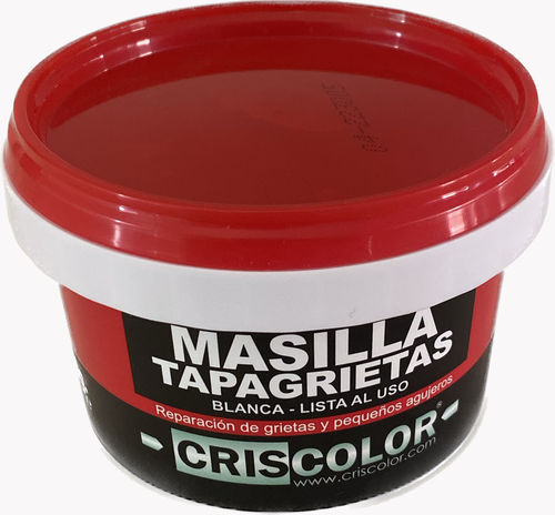 Masilla Tapagrietas blanca lista para uso 300gr CrisColor.