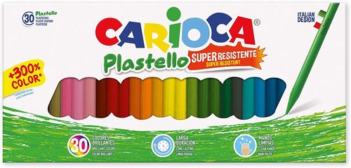 Plasticeras de larga duración Plastello 30 unidades Carioca.